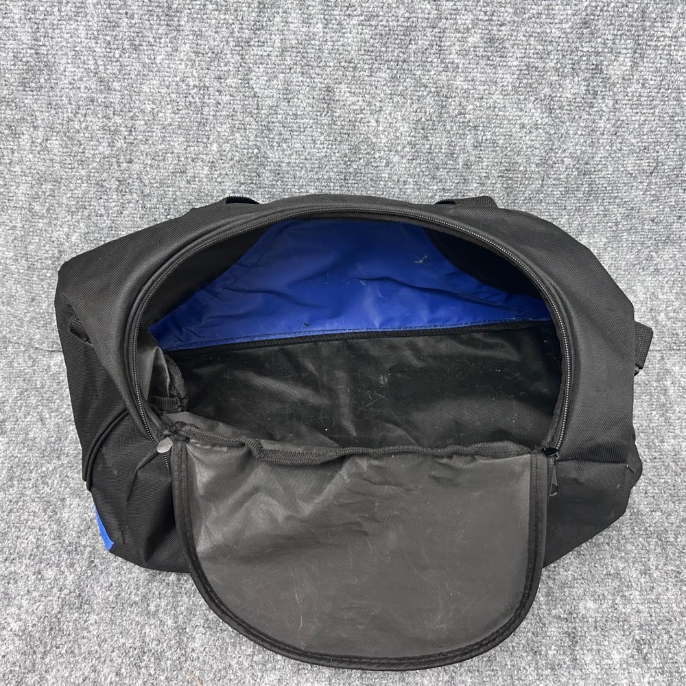 USA Olympic Duffel Bag Black Blue Team USA Sports Gym Travel Bag Rings Logo - Picture 3 of 6